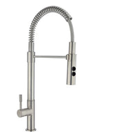 FORTIS MARCUS Culinary Single Handle Pull-Down Kitchen Faucet – Brushed Nickel (43555S0BN)
