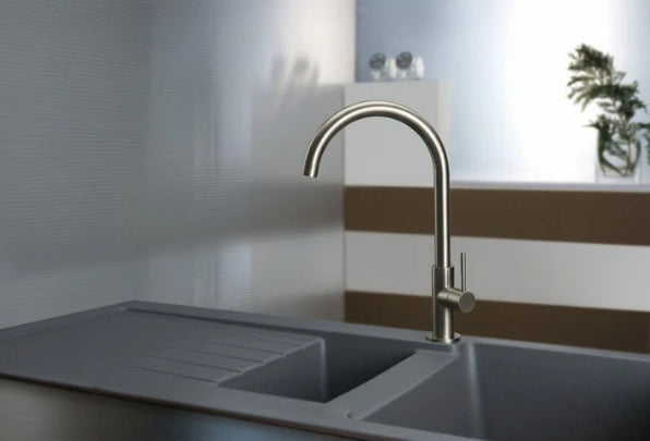 FORTIS APOLLO High-Arc Single Handle Bar Faucet – Brushed Nickel (7849200BN)