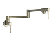 FORTIS CALIGULA Wall-Mount Pot Filler Kitchen Faucet – Brushed Nickel (7851800BN)