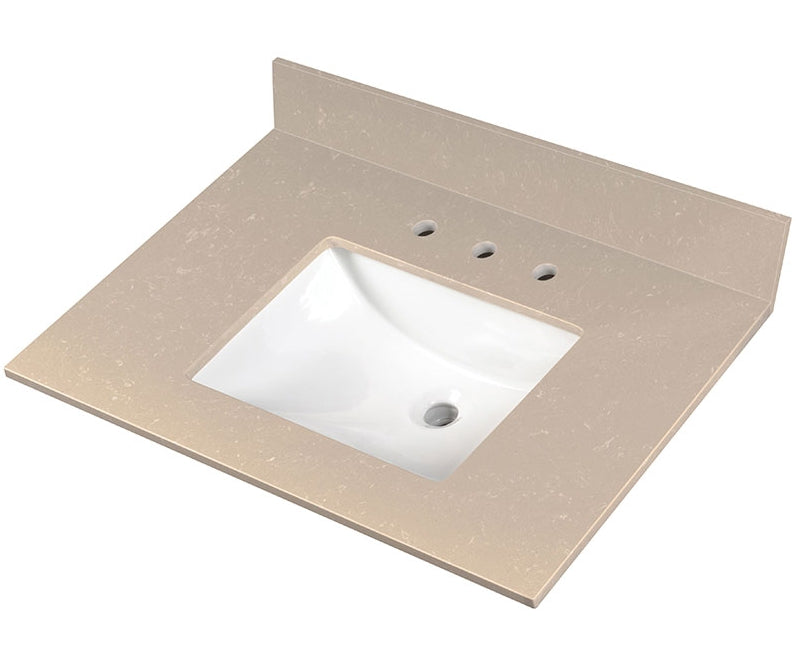 Cosmic Sand Vanity Top With Sink
