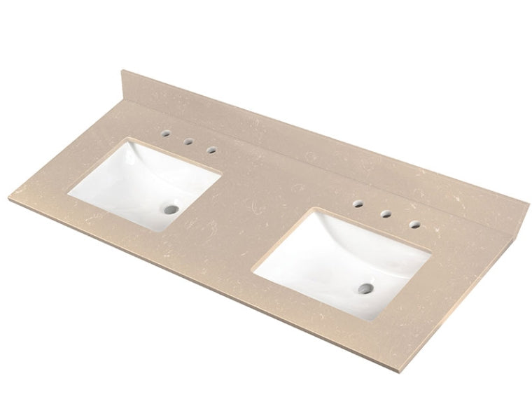 Cosmic Sand Vanity Top With Sink