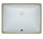 MSI Undermount White Rectangular Porcelain Sink – SIN-POR-UNDRECWHT-2015