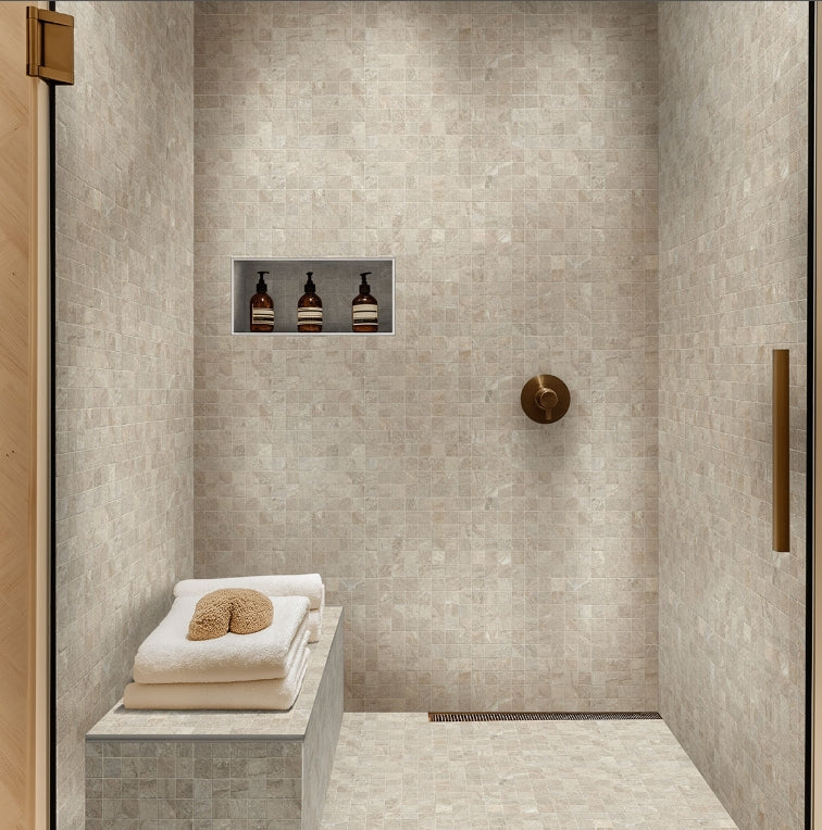 Traktion Stowe Desert Amber Porcelain Tile