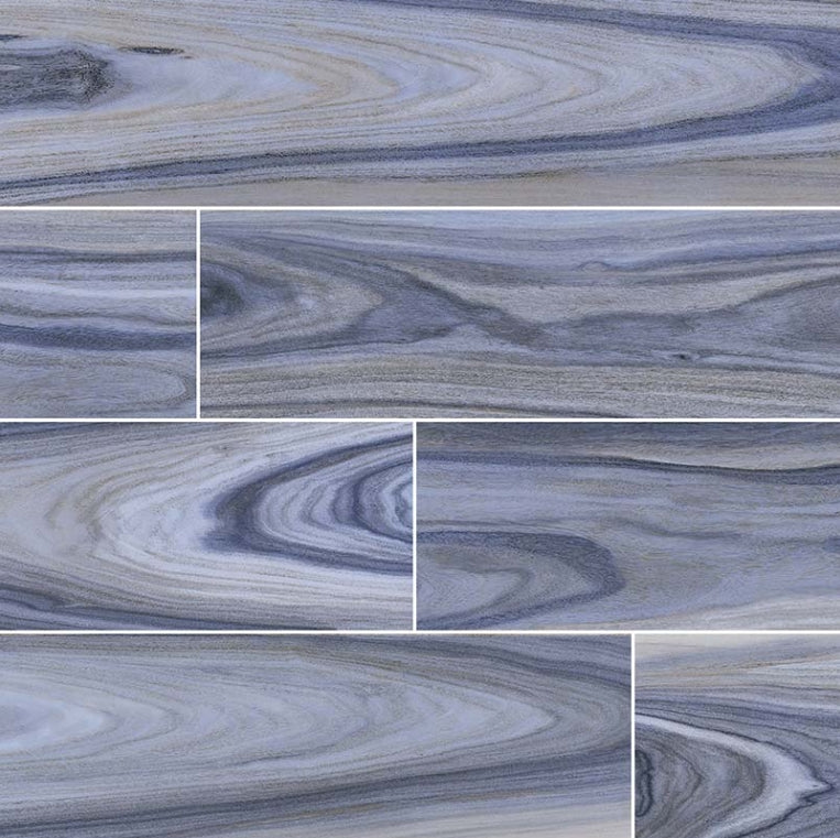 Dellano Exotic Blue Wood Look Tile