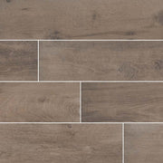 Cottage Brown Porcelain Wood Tile