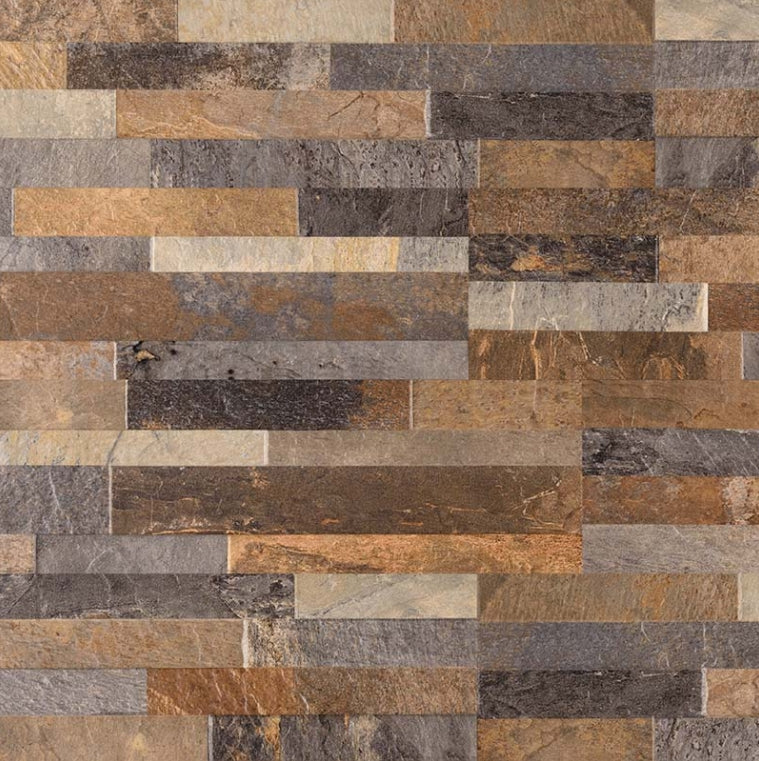 Rocky Gold Stacked Porcelain