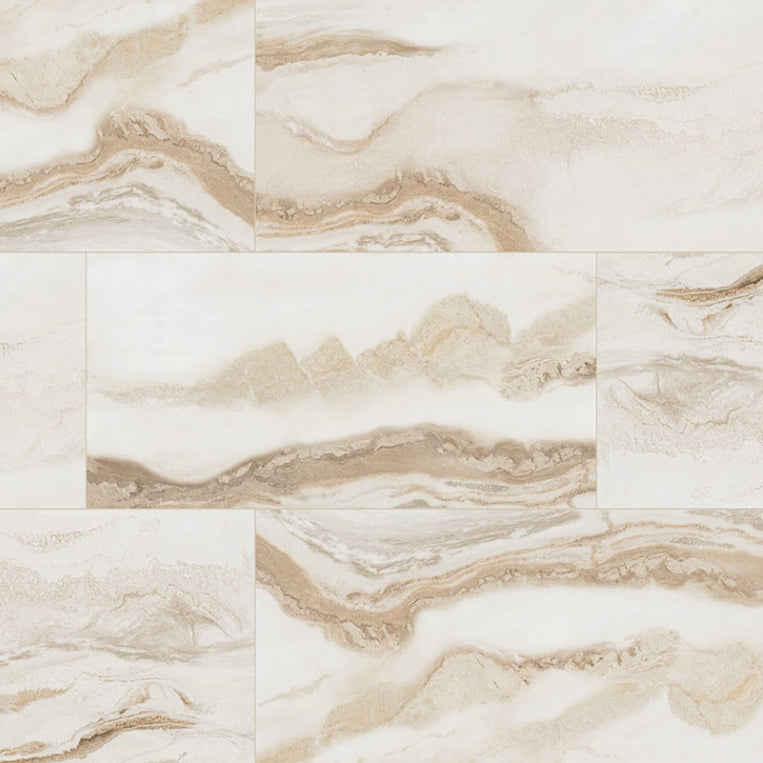 Exotika Nebula Almond Porcelain Tile