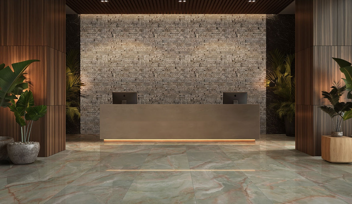 Exotika Verde Vivo Porcelain Tile