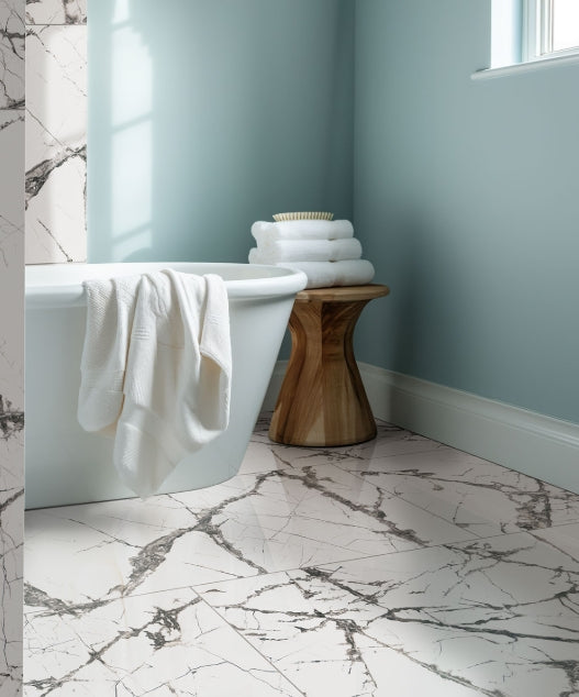 Exotika Lux Iceberg White Porcelain Tile