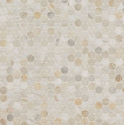 Athena Gold Pennyround Tile