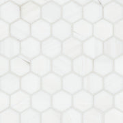 Bianco Dolomite 2” Hexagon Mosaic Tile