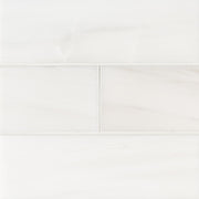 Bianco Dolomite Polished Subway Tile 4x12