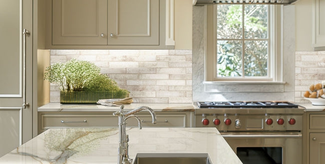 Stella Biscotti 2×10 Glossy Ceramic Wall Tile