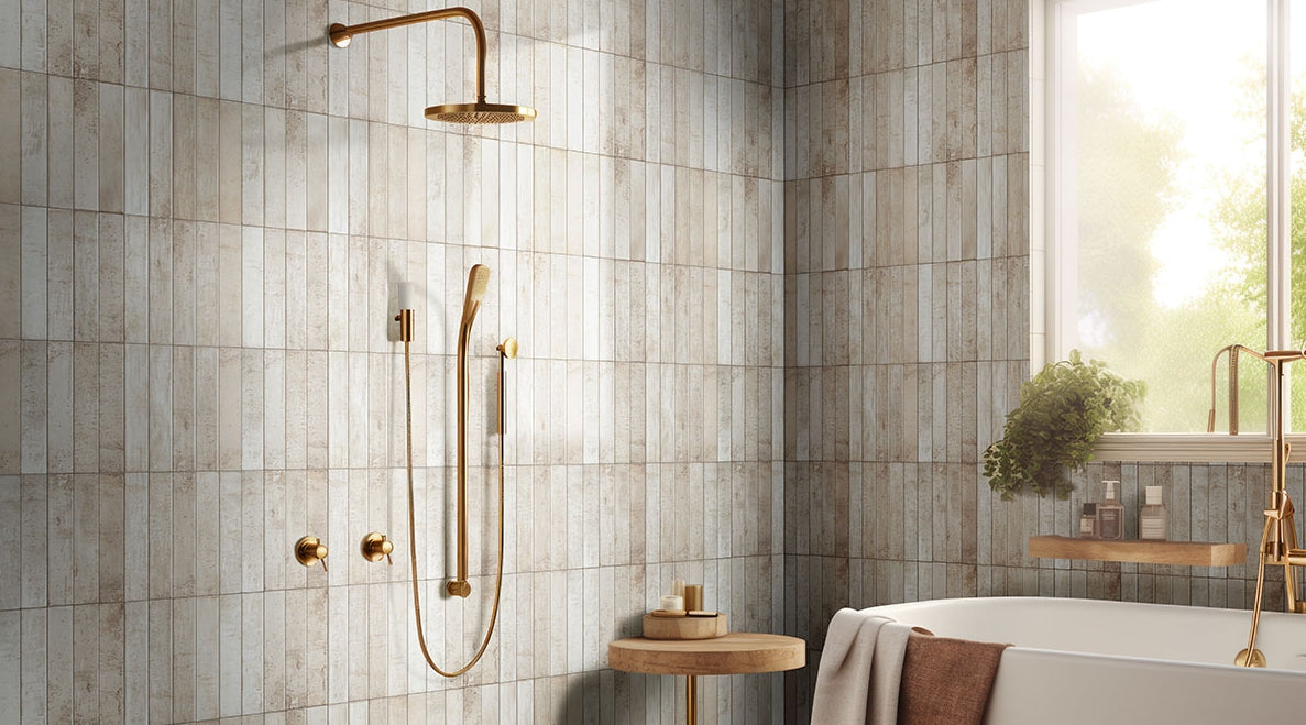 Stella Biscotti 2×10 Glossy Ceramic Wall Tile