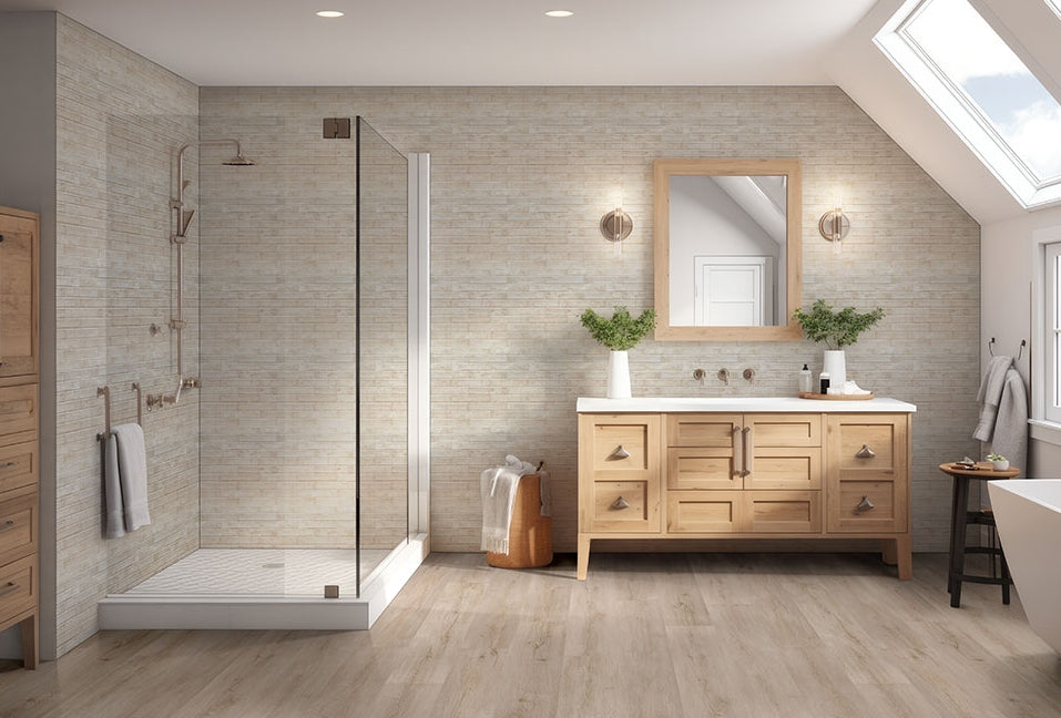 Stella Biscotti 2×10 Glossy Ceramic Wall Tile