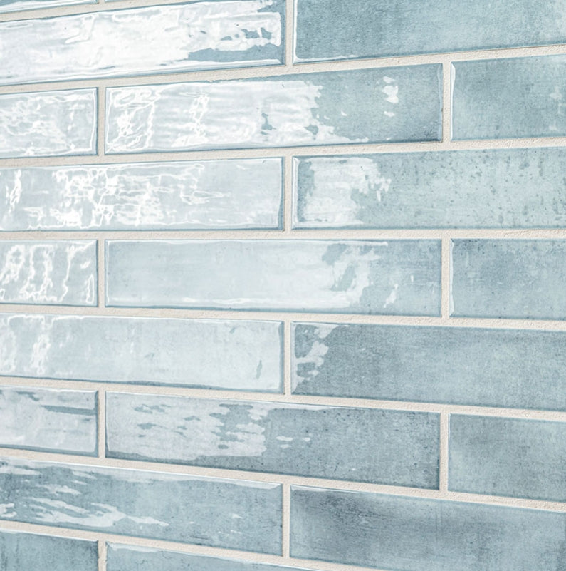 Stella Oceano 2×10 Glossy Ceramic Wall Tile