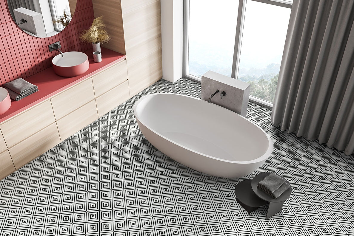 Zaria Modena Encaustic Tile