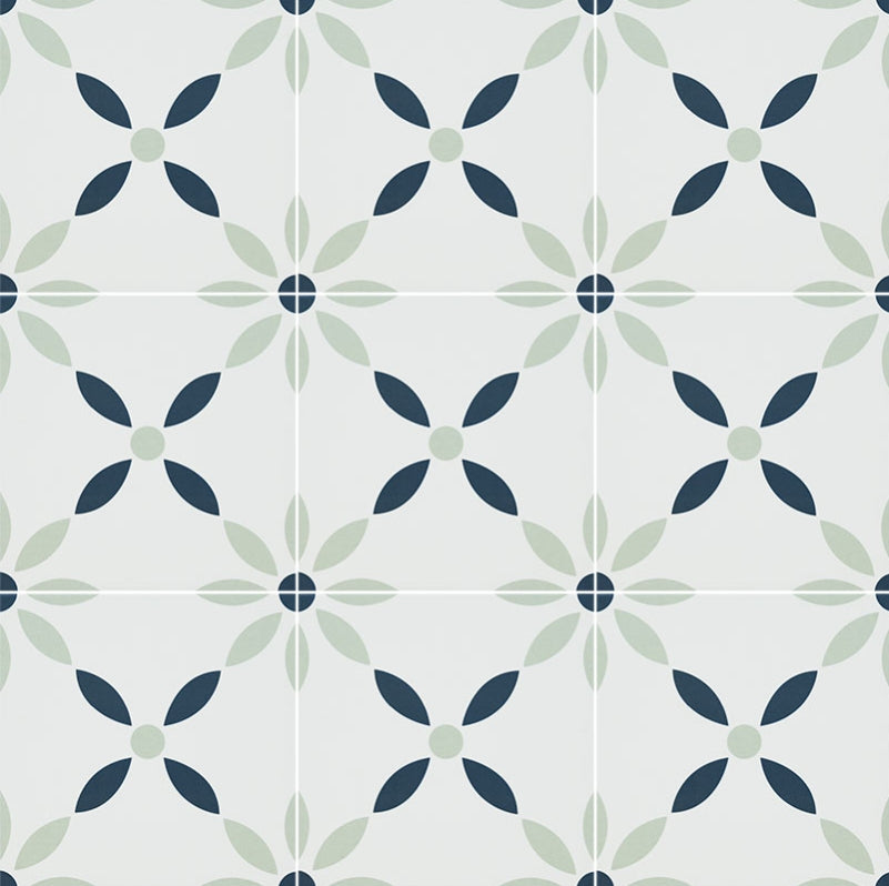 Zaria Greta Encaustic Tile