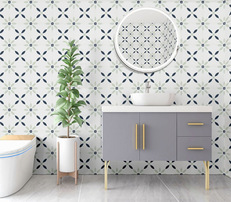 Zaria Greta Encaustic Tile