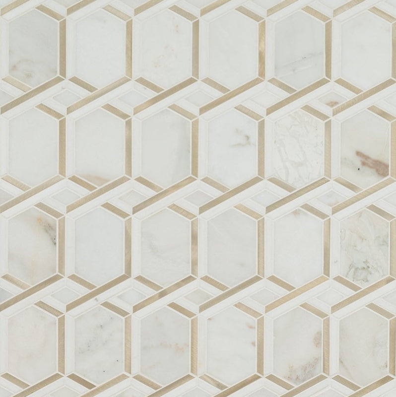 Luxor Royal Link Gold Pattern Tile