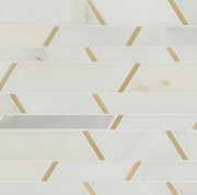 Luxor Metro Gold Pattern Tile
