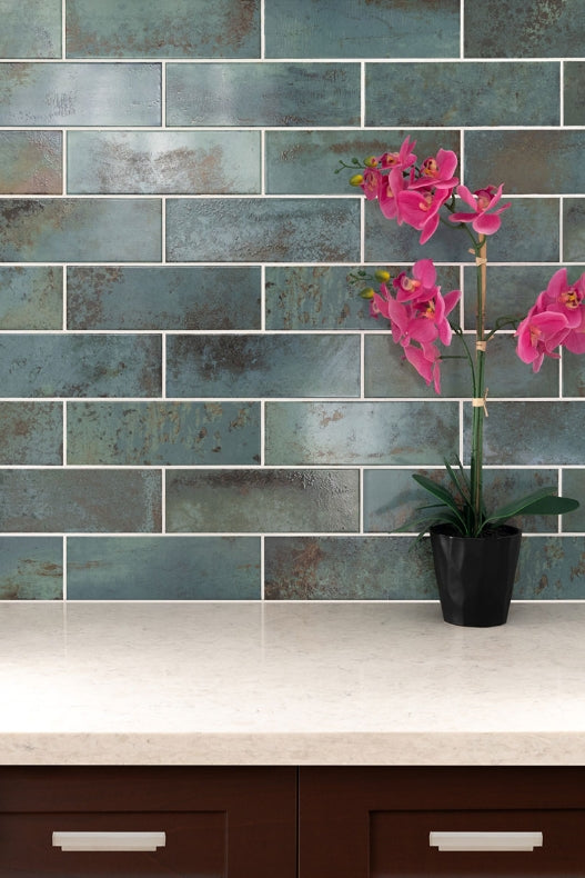 Marza Aqua Subway Tile
