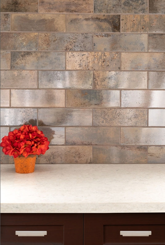 Marza Rust Subway Tile