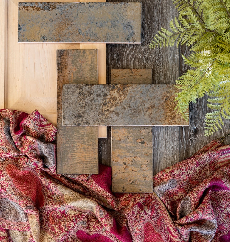 Marza Rust Subway Tile