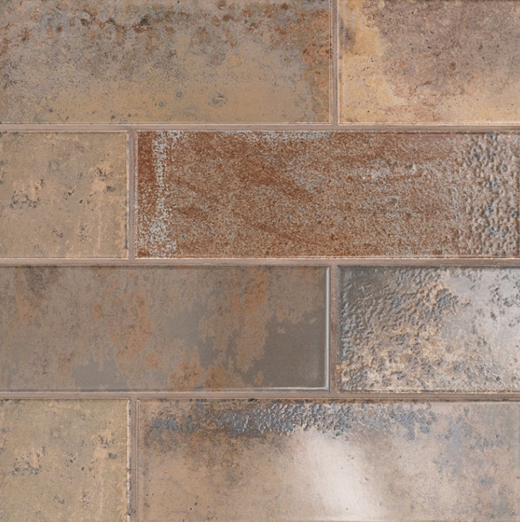 Marza Rust Subway Tile