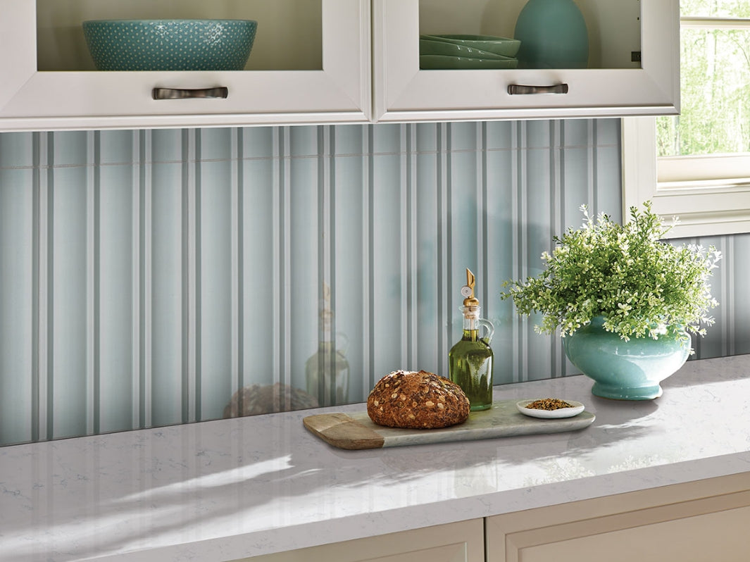 Folk Sky Fluted Tile