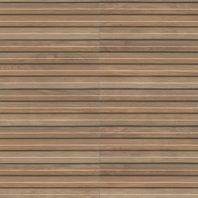 Sinfonia Hip Hop Camel Fluted Tile