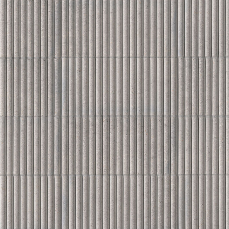 Sinfonia Piano Ceniza Fluted Tile