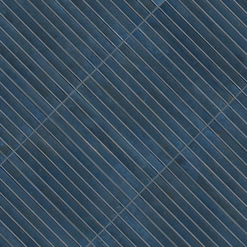 Gems Cobalto Fluted Tile