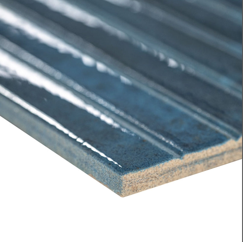 Gems Cobalto Fluted Tile