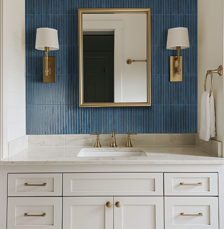Gems Cobalto Fluted Tile
