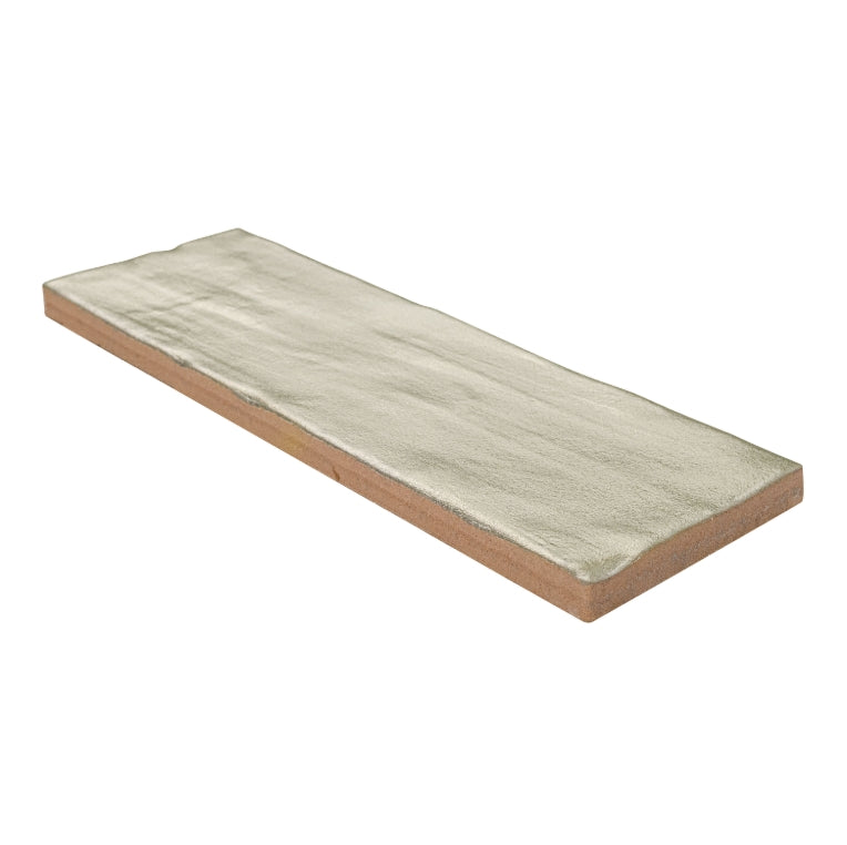 Zest Aloe 2.5x8 Satin Ceramic Wall Tile – Pastel Green Zellige Style