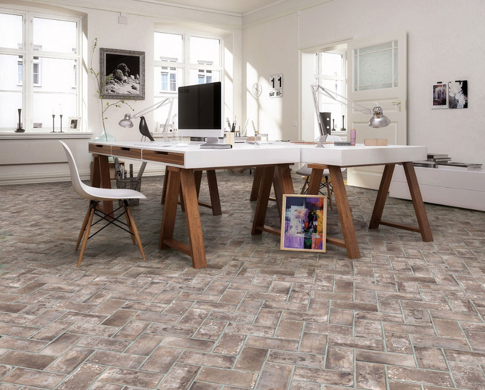Brickstone Taupe Brick Tile