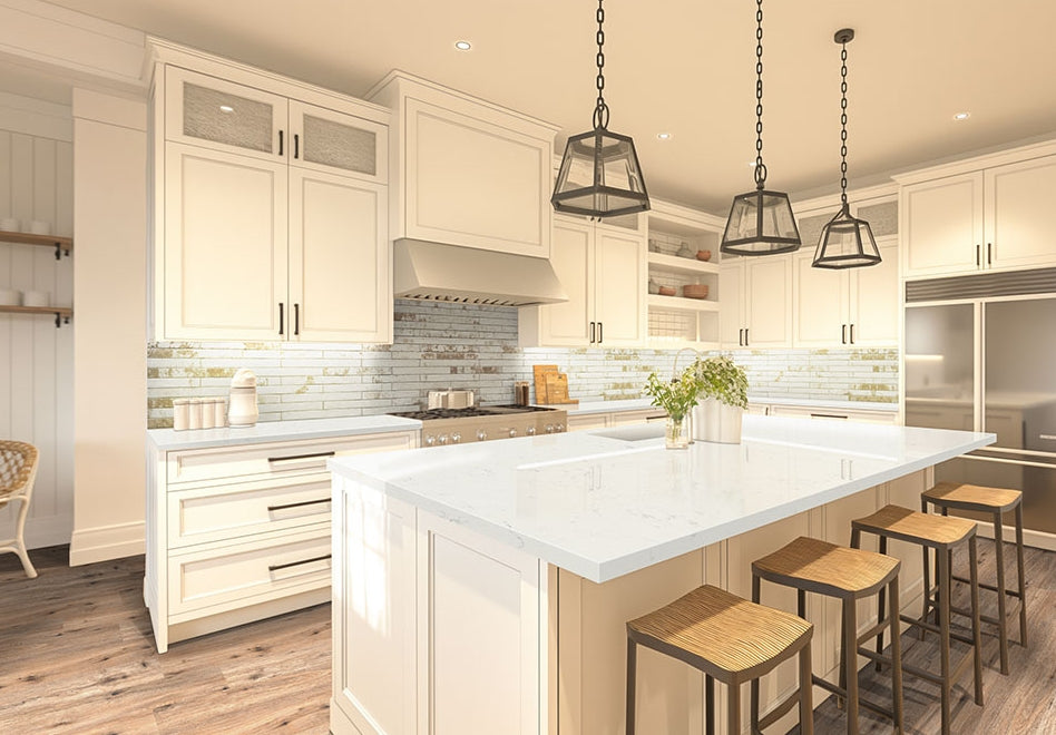 Brickstone Rustique White Brick Tile