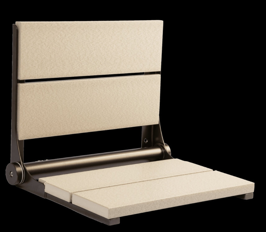 18″ Bilanx Shower Seat in Bronze Finish.