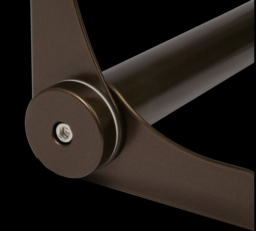 18″ Bilanx Shower Seat in Bronze Finish.