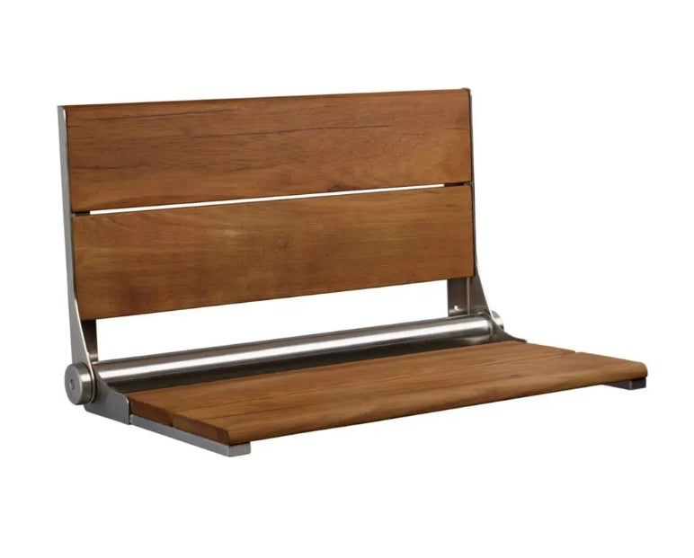 Teak Wood Bilanx Shower Seat.