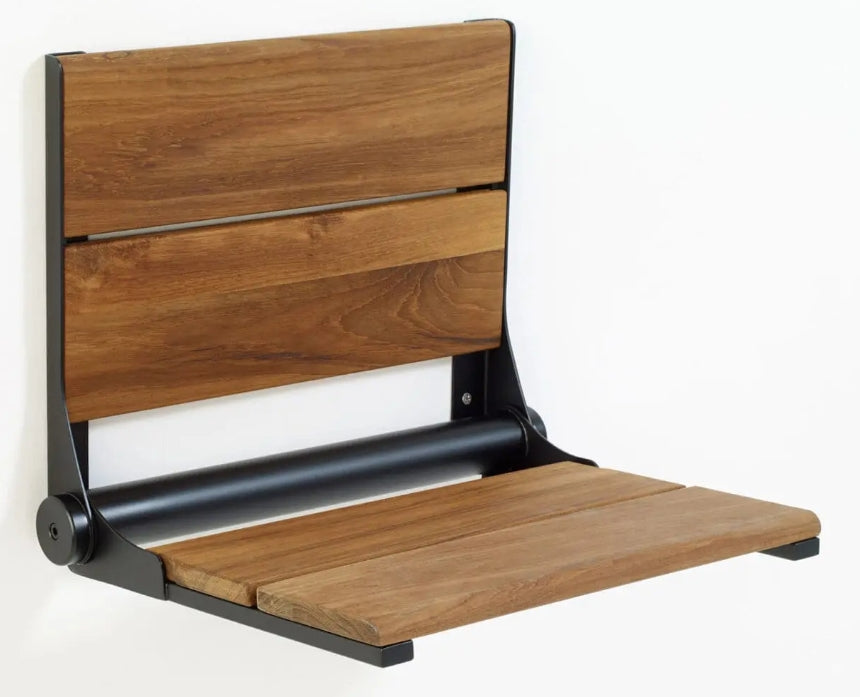 Teak Wood Bilanx Shower Seat.