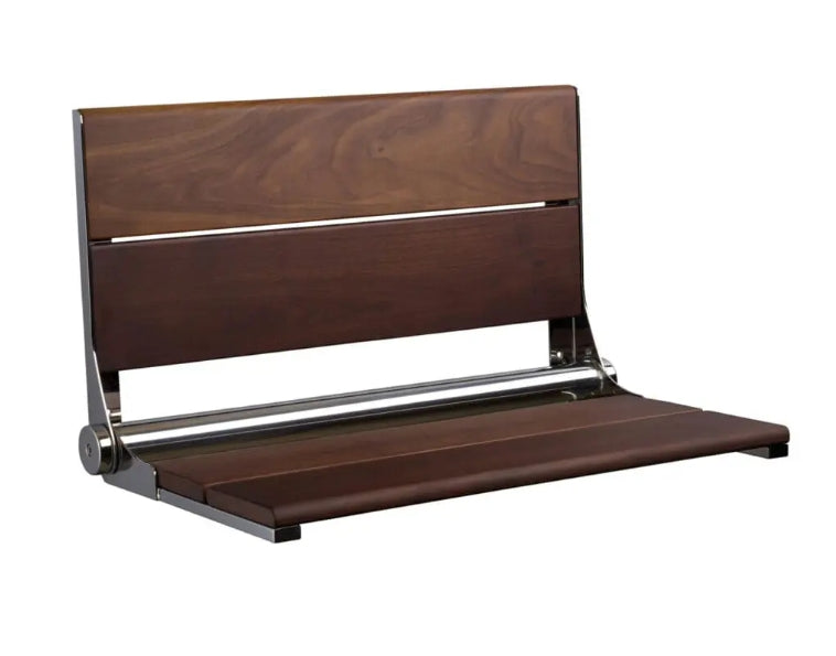 Walnut Wood Bilanx Shower Seat