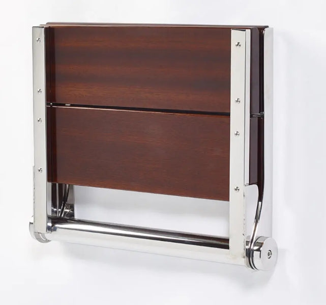 Walnut Wood Bilanx Shower Seat