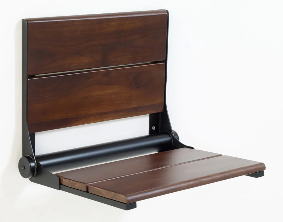 Walnut Wood Bilanx Shower Seat