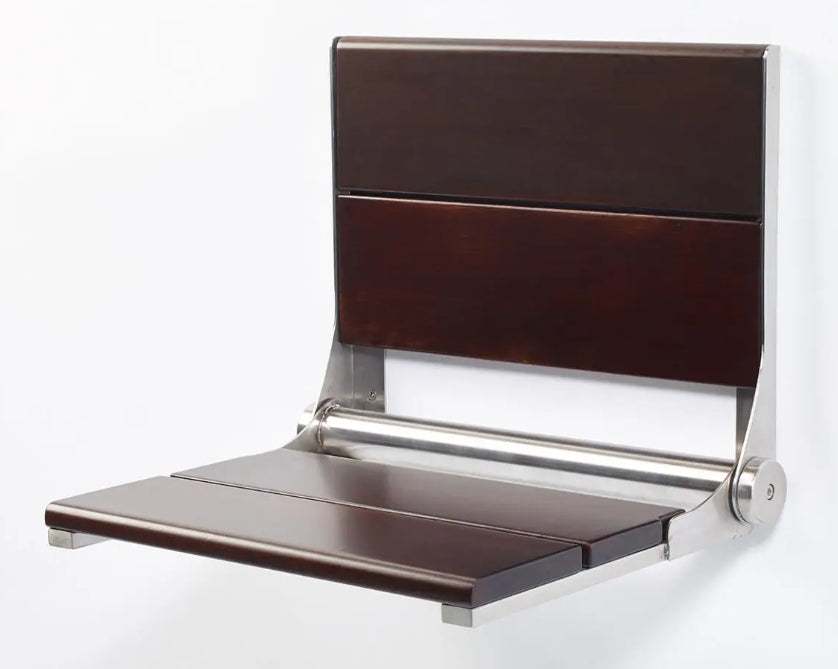Walnut Wood Bilanx Shower Seat