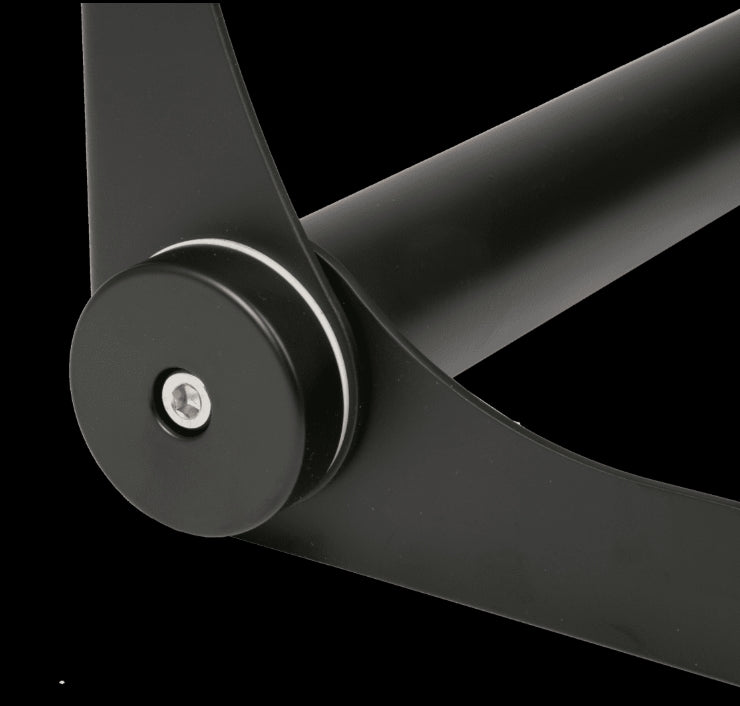 26″ Bilanx Shower Seat in Matte Black Finish.