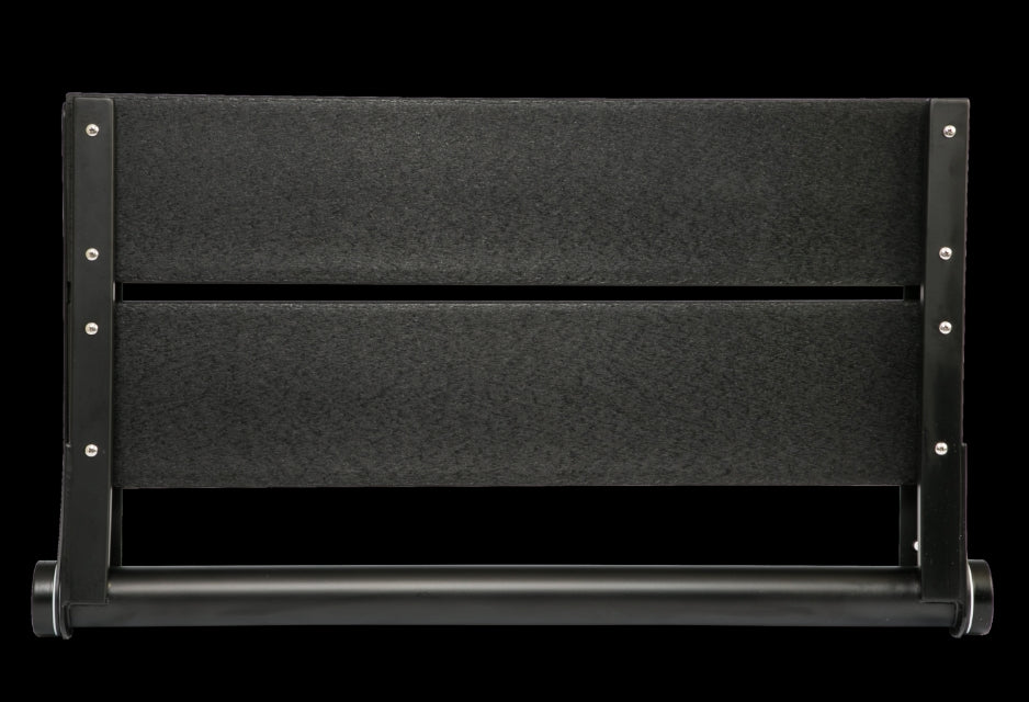 26″ Bilanx Shower Seat in Matte Black Finish.