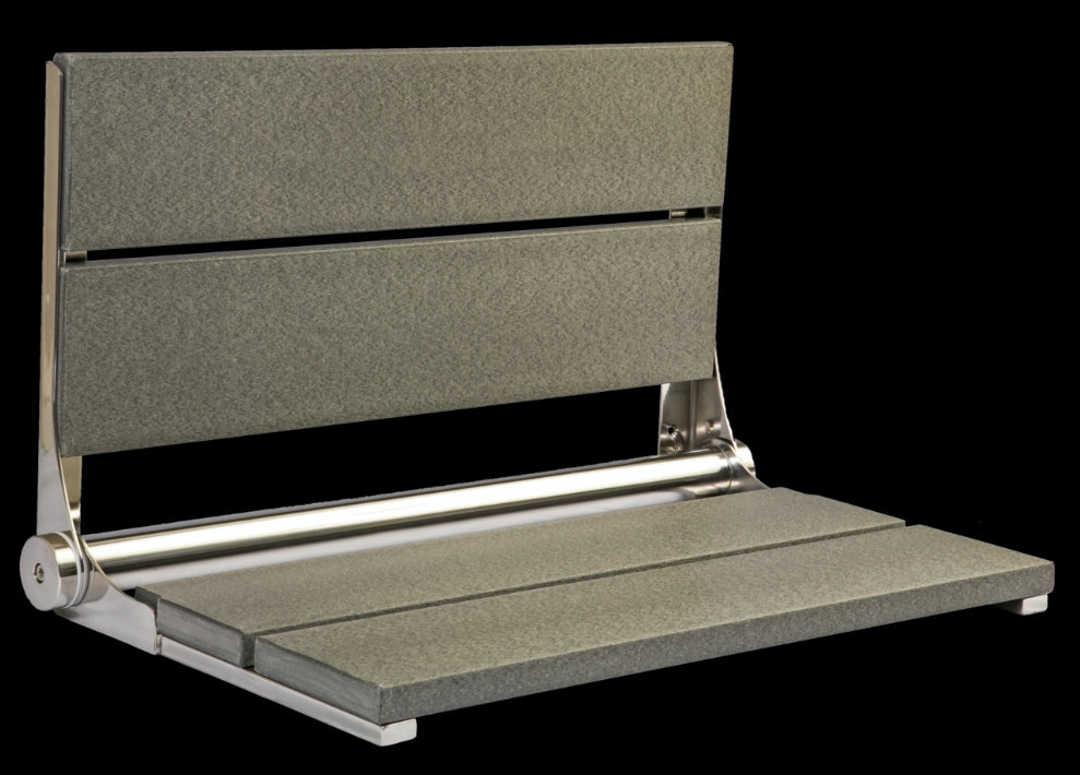 26″ Bilanx Shower Seat in Polished Finish.