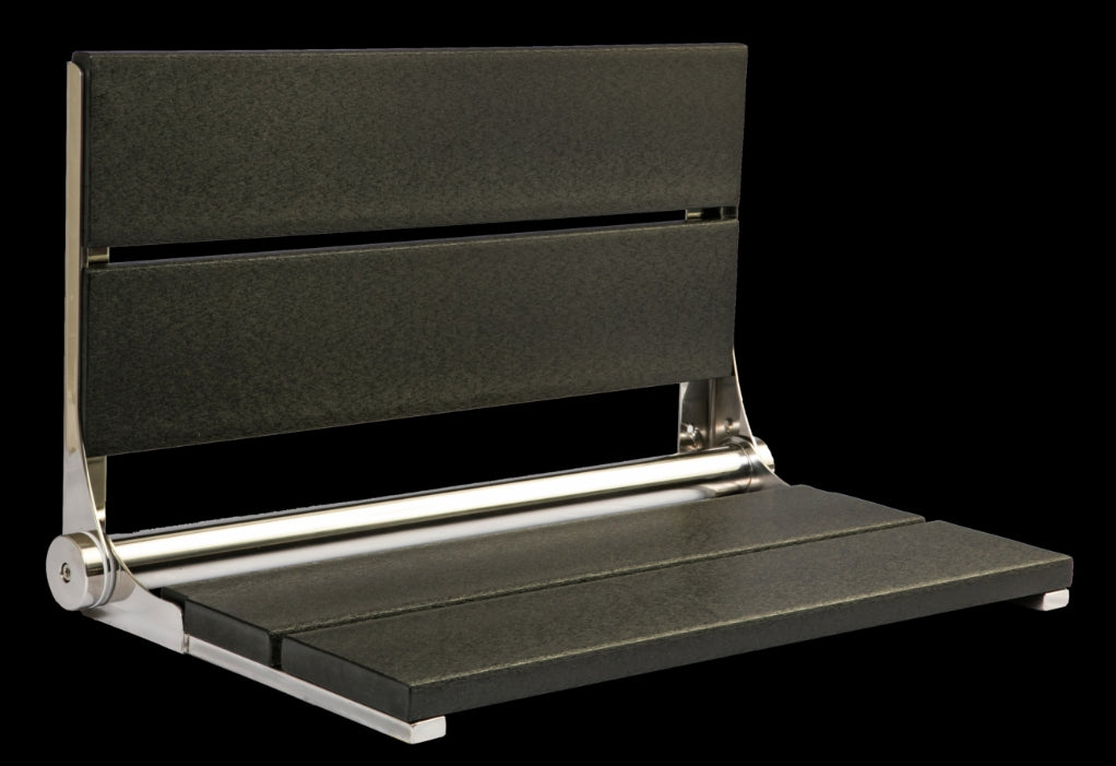26″ Bilanx Shower Seat in Polished Finish.